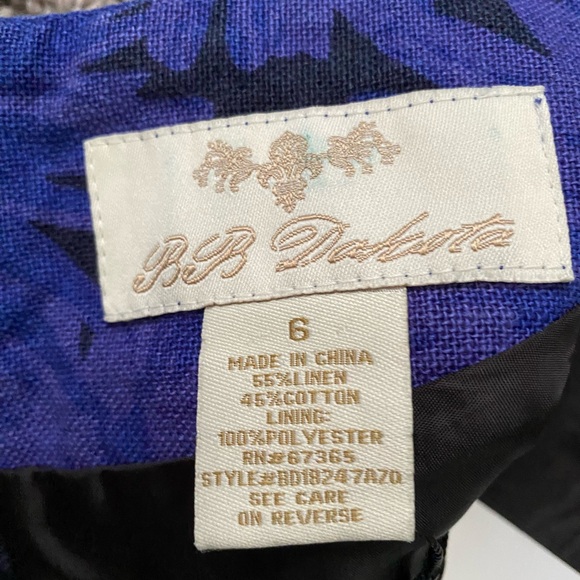 Vintage BB Dakota Floral Linen Dress - Picture 5 of 7